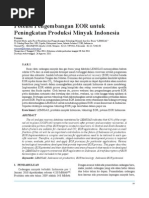 Download Pengembangan EOR untuk Peningkatan Perolehan Produksi Minyak Indonesia LEMIGAS by Hari Gunawan Nugraha SN246000664 doc pdf