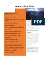 Mount Pinatubo Case Study ( Latest Eruption)