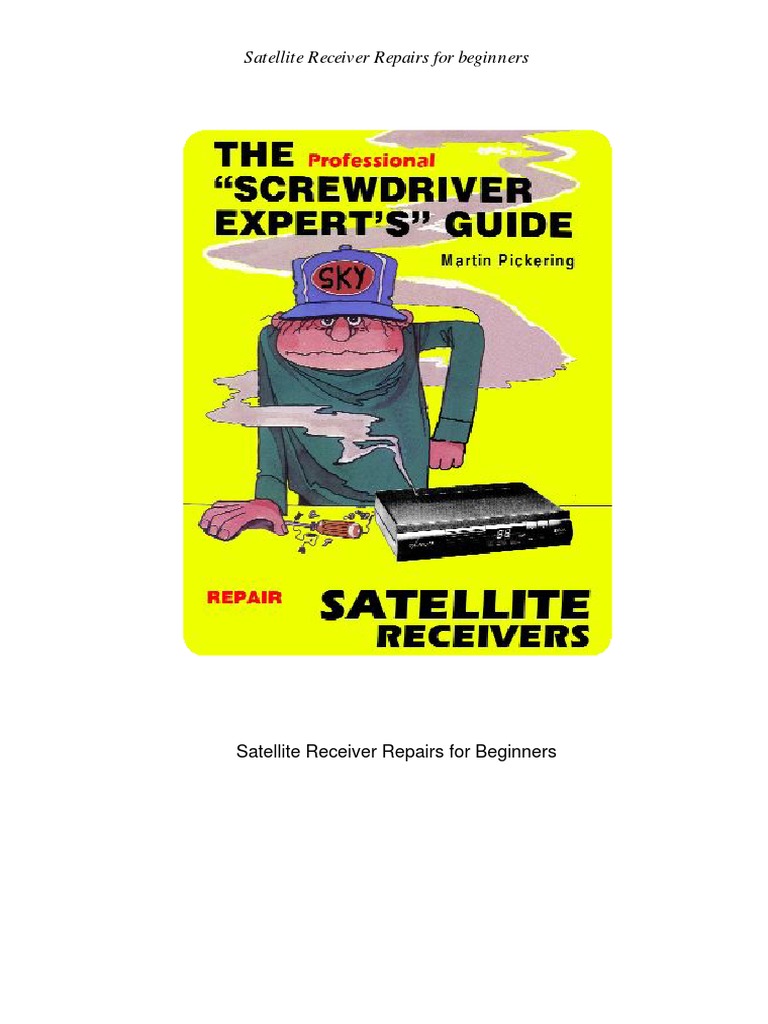 Satellite TV Repair 4 Beginners PDF Soldering Capacitor