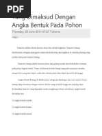 Download Yang Dimaksud Dengan Angka Bentuk Pada Pohon by yanti2014 SN246007523 doc pdf