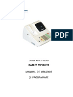 Manual Utilizare Si Programare MP 500TR