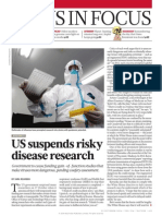 News in Focus: US Suspends Risky Disease Research