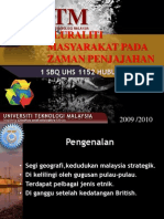 Plurariti Masyarakat Pada Zaman Penjajahan