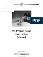 Instruction Manual, DC Protein Assay