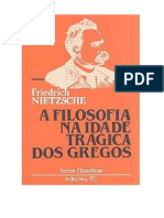 A filosofia na época trágica dos gregos