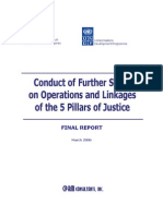 Conduct of Further Study 5 Pillars of Justice