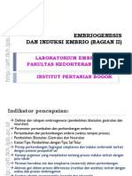 Embriogenesis Dan Induksi Embrio Bagian II 2011 PDF