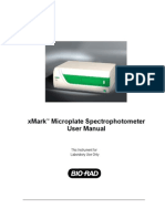 Xmark™ Microplate Spectrophotometer User Manual
