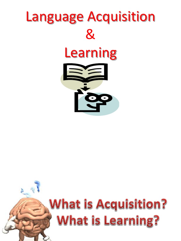 Understanding Language Acquisition Stages | PDF | Sentence (Linguistics ...