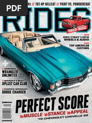 Rides - December 2014 Usa