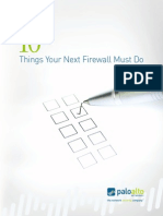 10 Things Your Next Firewall Must Do