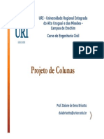  Projeto de Colunas