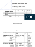 Dirigentie Planificare V