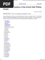 The Distillery Numbers of The SMWS  PDF  Scotch Whisky  Whisky
