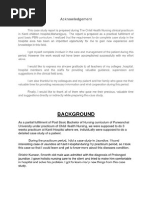 nursing care plan Jaundice
