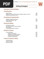 writing strategies