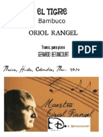 EL TIGRE. Bambuco. Oriol Rangel. Transc. Gerardo Betancourt.