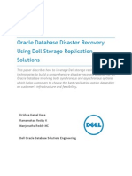 Oracle Database Disaster Recovery Using Dell Storage Replication Solutions