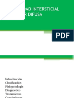 Enfermedad Intersticial Pulmonar Difusa