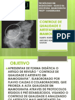 CONTROLE DE QUALIDADE E ARTEFATO EM MAMOGRAFIA.pptx