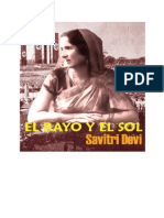 Savitri Devi. "El Rayo y El Sol" Copia