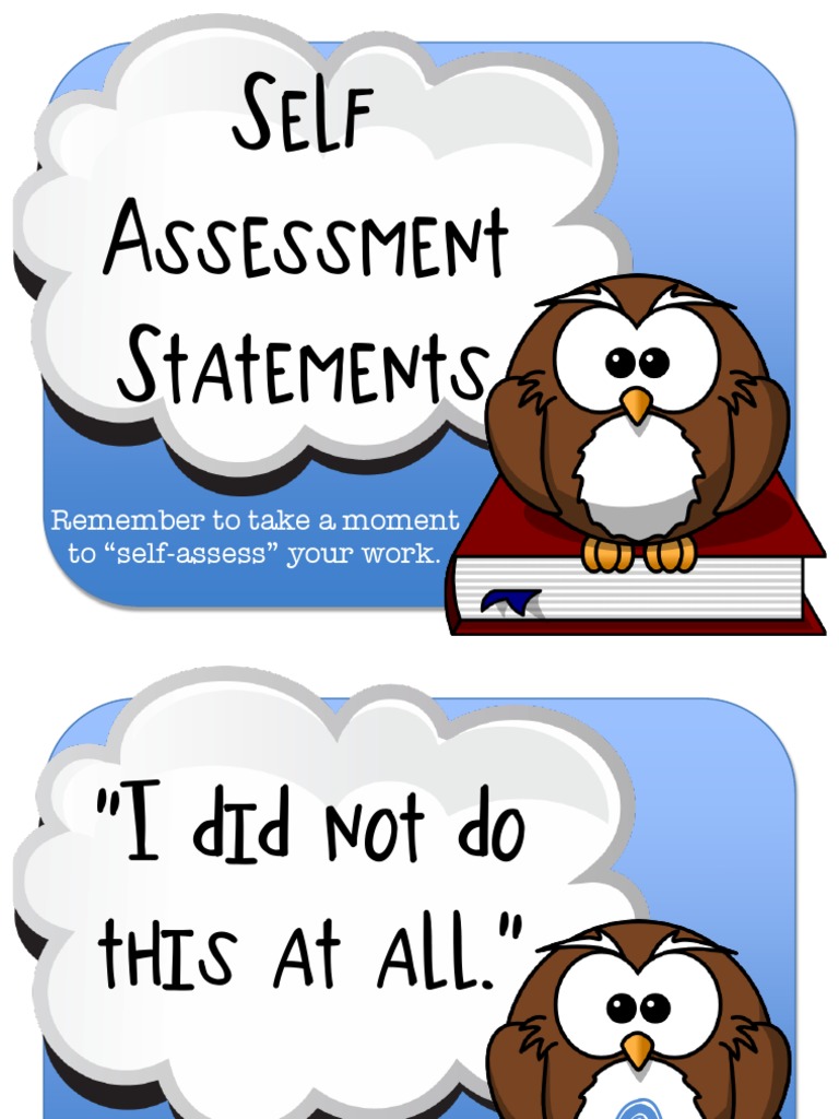 Self-Assessment Rating Scale Guide | PDF | Language Arts & Discipline