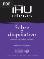 Sandro Chignola-Sobre O Dispositivo. Foucault, Agamben, Deleuze