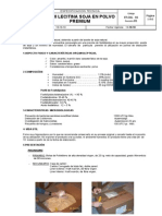 SL 98 Lecitina Soja en Polvo Premium: Especificacion Tecnica Página