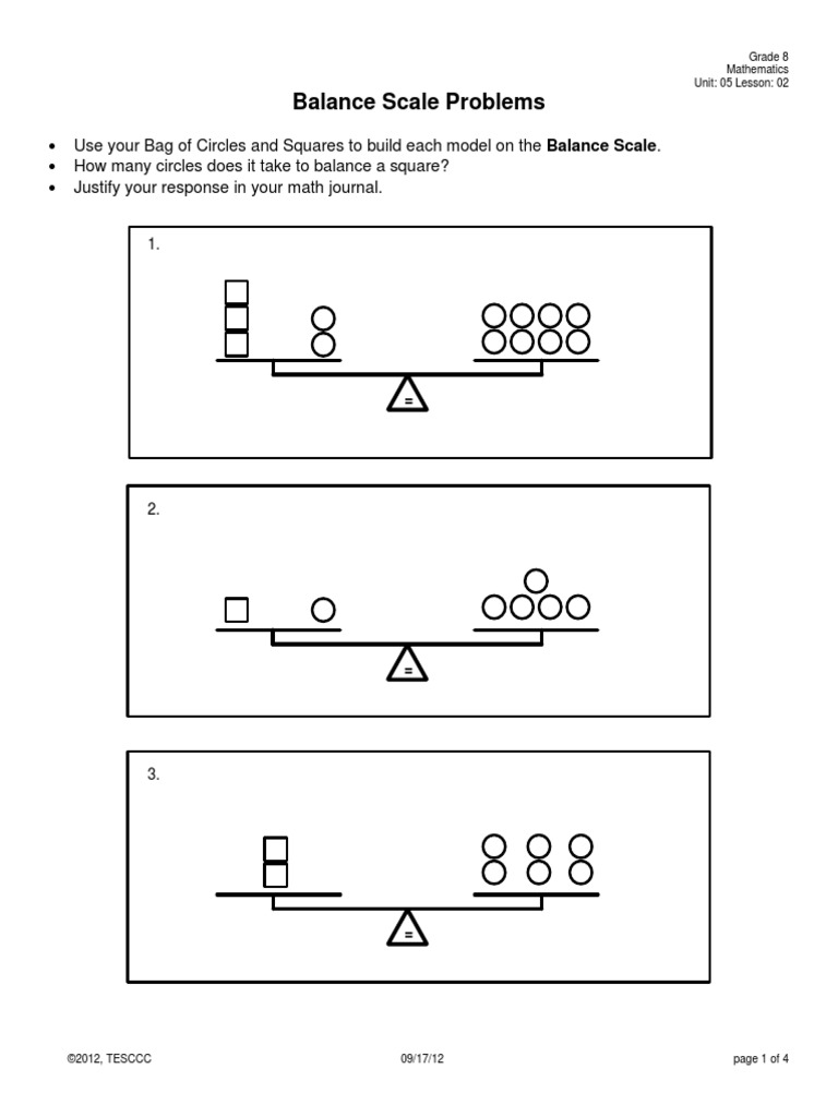 Mathematics Grade 08 Unit 05 Possible Lesson 02 72 | PDF