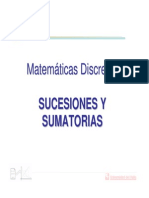 Sucesiones y Sumatorias