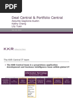 Deal Central and Portfolio Central Training