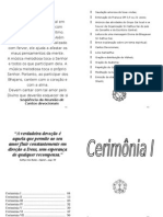 Cerimônia de Cantos Devocionais