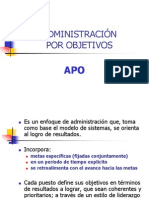 Administración Por Objetivos