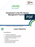 Introduction To The ITIL Service Management Framework