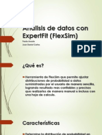 Análisis de Datos Con ExpertFit (FlexSim)
