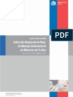 Infecciones Respiratorias Menores de 5 Años