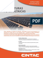 Folleto Comercial Estructuras Fotovoltaicas