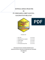 ProposaL KP Pertamina UBEP KP Tanjung