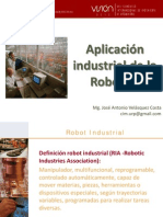 Aplicacion idustrial de Robotica