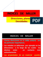 5 Indices de Miller Direc Pla Densi