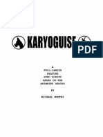 Karyoguise - Spec Script