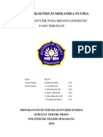 Gaya Hidrostatik Pada Bidang Lengkung Yang Tercelup