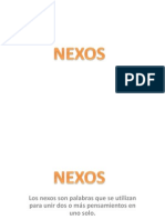Nexos - Preposiciones & Conjunciones Unión Pensamientos Palabras