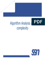 Algo Analysis and Time Complexity