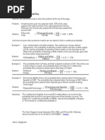 Conditional Probability