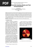 Study of Cross-Site Scripting Attacks and Their Countermeasures