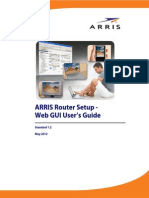 Arris Router Setup Web Guide