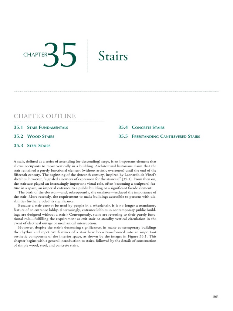 Building Construction - Stair Design | PDF | Stairs | Framing ...