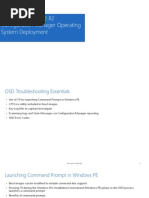 Troubleshooting OSD Configuration Manager