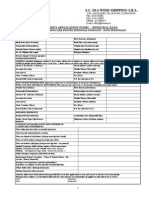 Application Form Sws